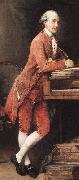 Thomas Gainsborough Portrait of Johann Christian Fischer oil painting on canvas